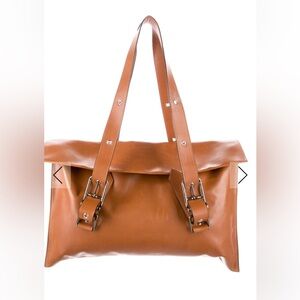 Marni leather shoulder bag- oversized Made in Italy